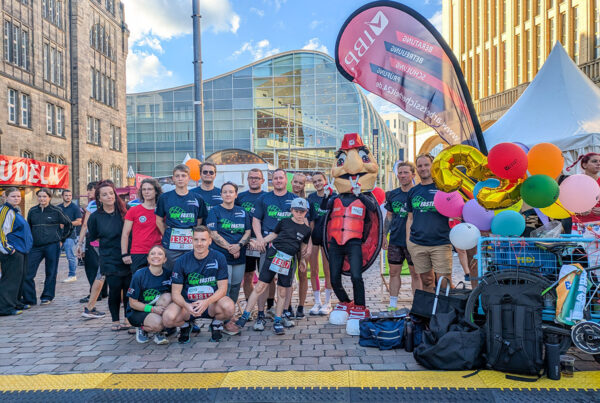 Das Team der IBP beim Firmenlauf in Chemnitz